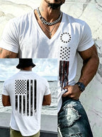 Men's USA 1776-2026 Freedom Printed  Shirt