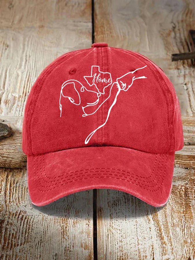 Unisex Texas Faith Print Hat