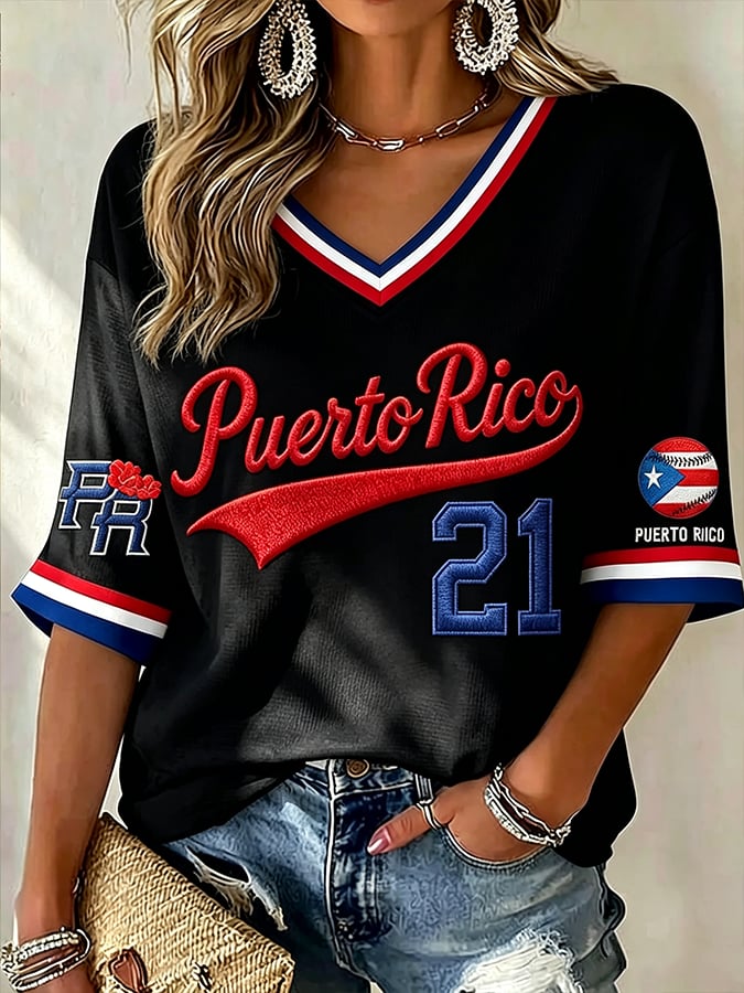 Women's Printed Casual Top