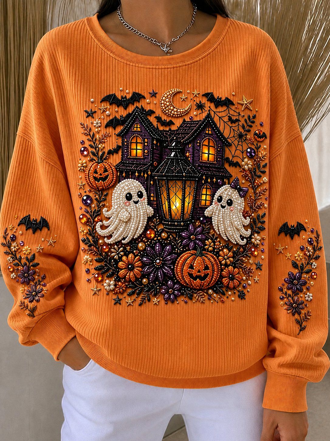 Women's Halloween Print Top