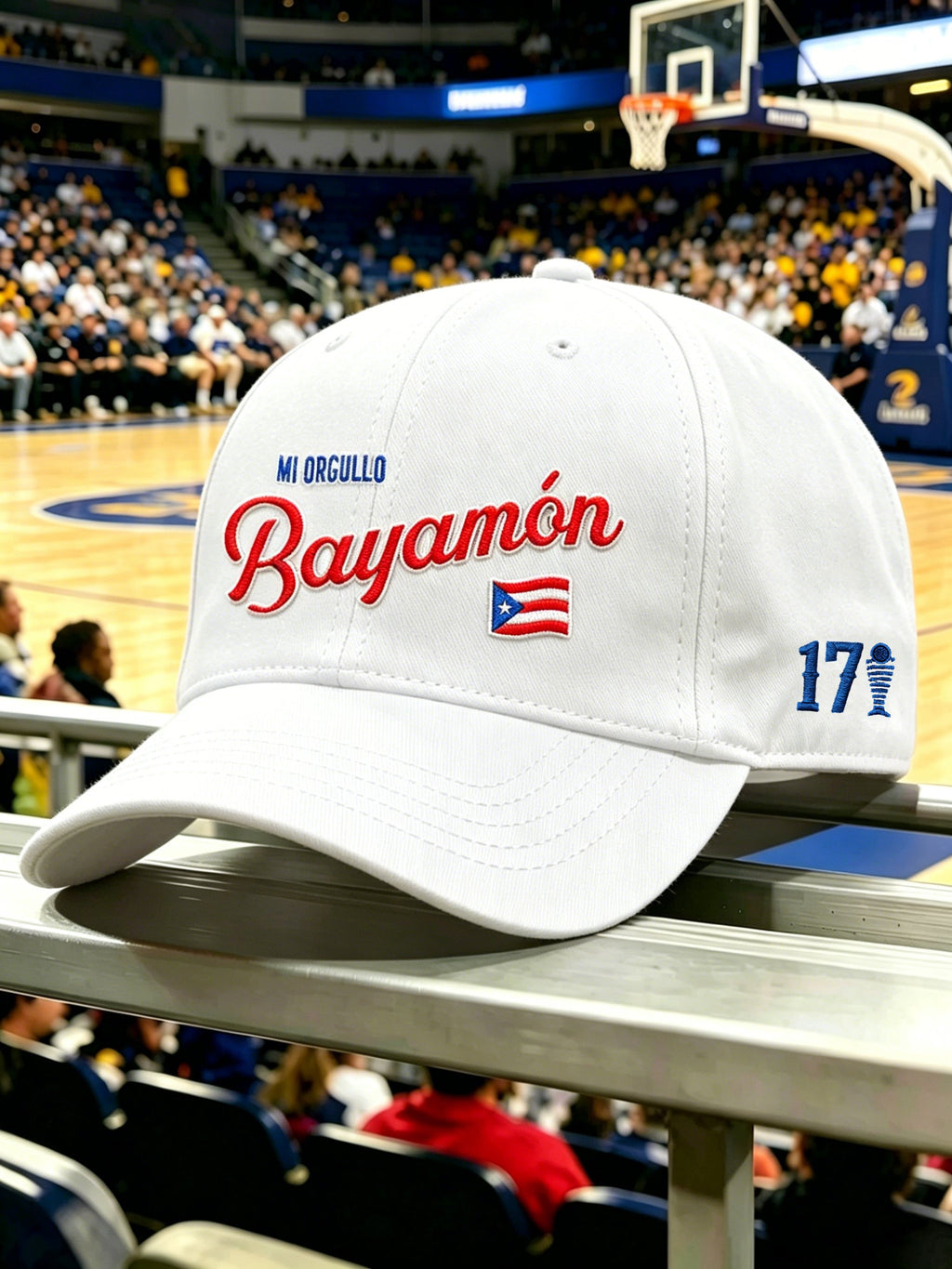 Puerto Rican Basketball Printed Cap
