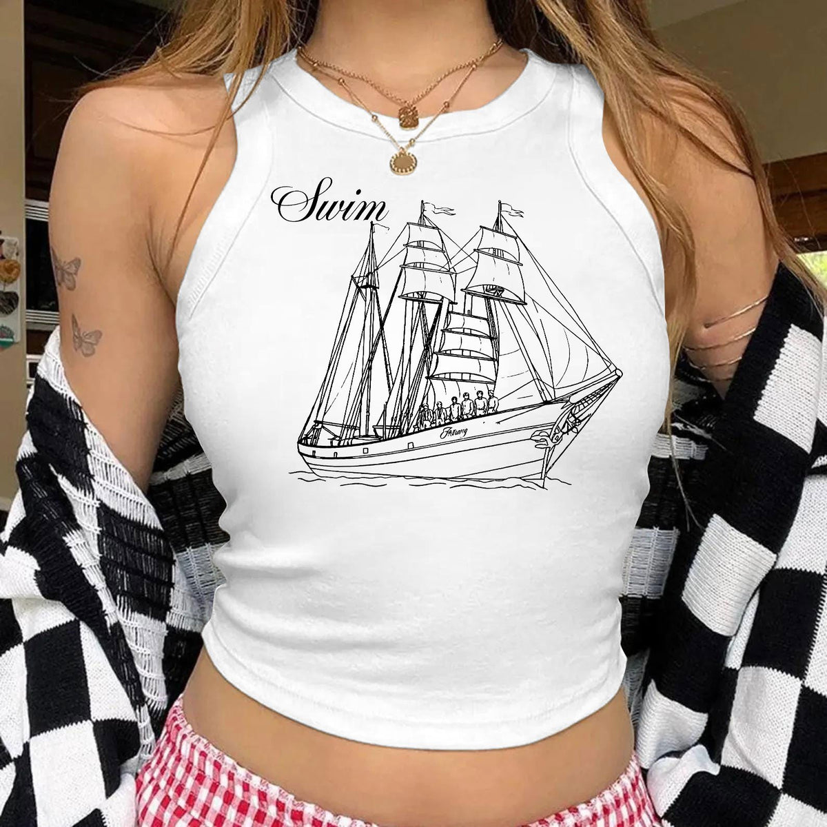 Women's Kpop Tour 2026 Y2K Tank Top