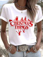 Christmas Things Printed T-shirts