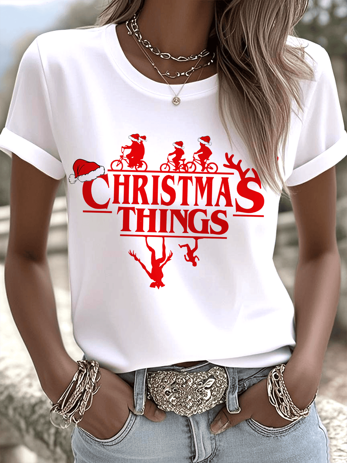 Christmas Things Printed T-shirts