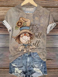 Women's It'S Fall Y'All Print Shirt