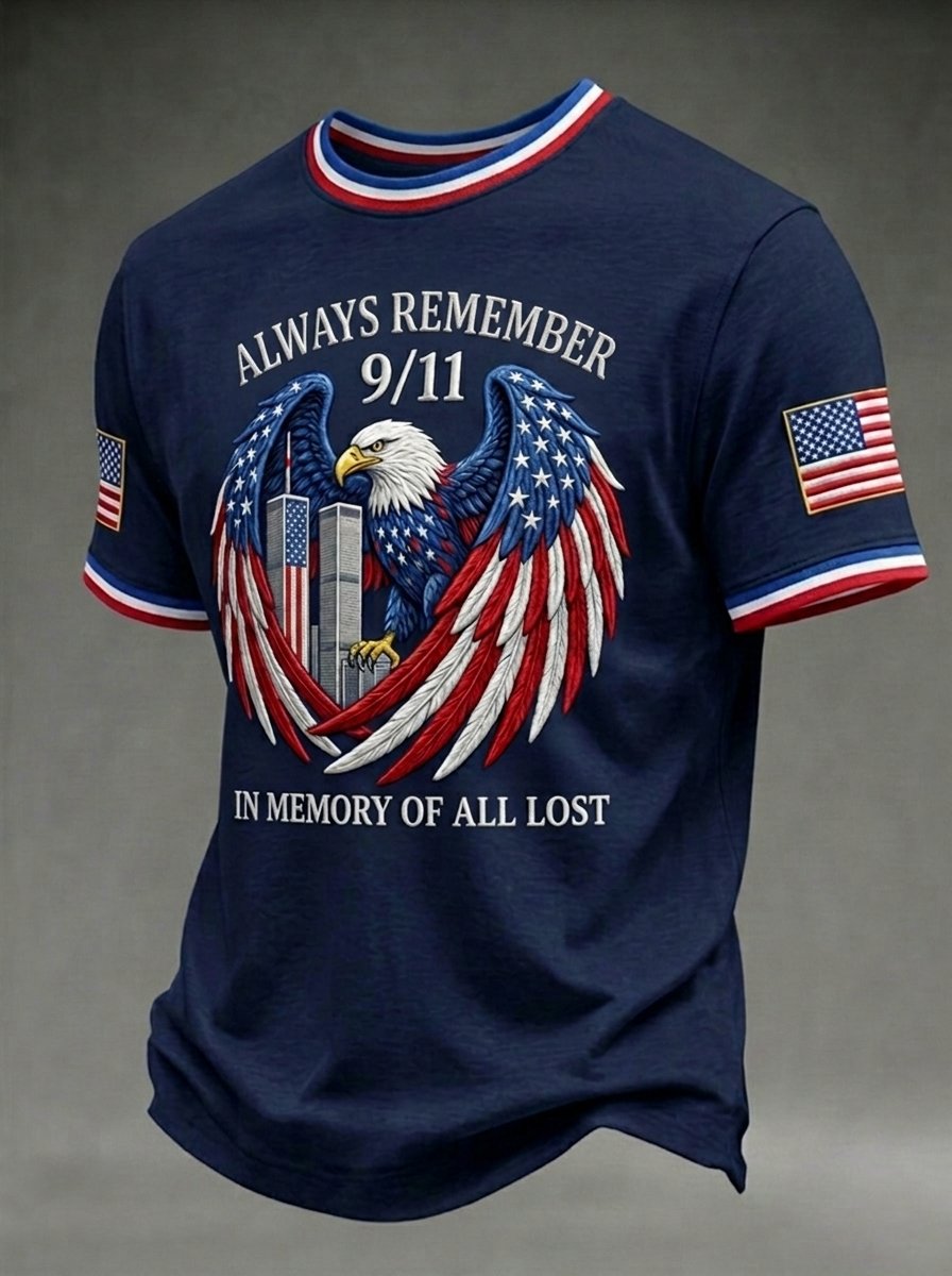 Men's 911 Memorial Graphic Short-Sleeve T-Shirt