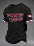 Men's Baseball Print T-Shirt