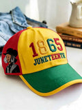 Unisex Juneteenth Printed Baseball Cap