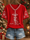 Women's Print Short-Sleeve T-Shirt
