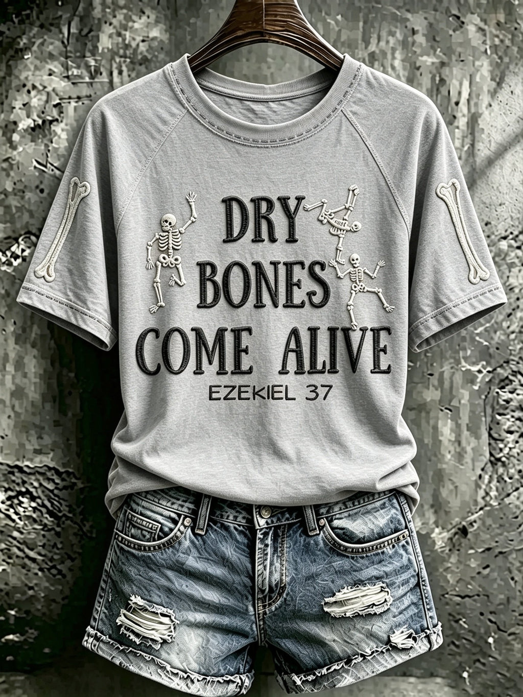 Women's Print Round Neck T-shirt