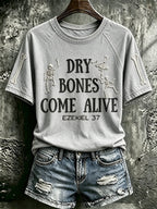 Women's Print Round Neck T-shirt