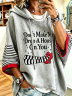 Women's Halloween Witch Print Hoodie