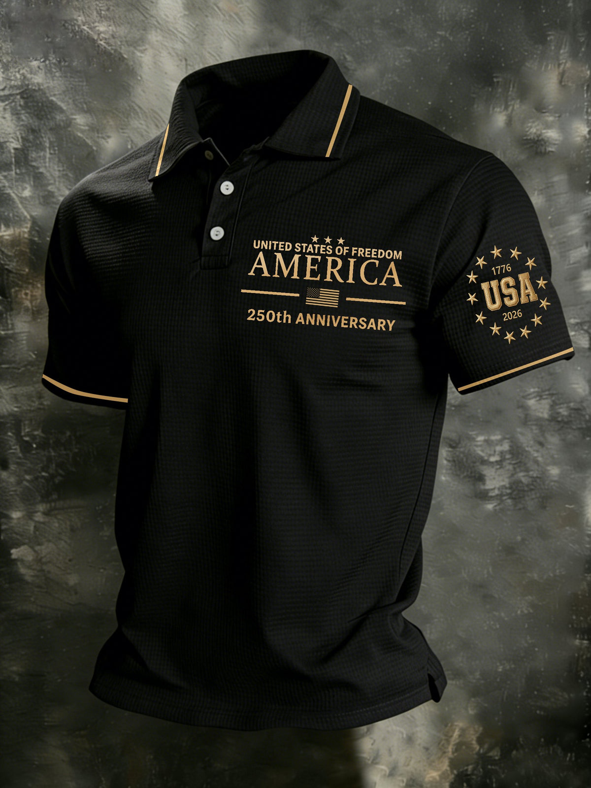 Men's 250th Anniversary Printed Polo Shirt