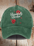 Unisex Distressed Washed Cotton Country Music Hat