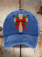 Faith Jesus Christmas Art Printed Cap