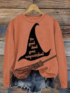 Women's Halloween Printed Casual Sweatshirt