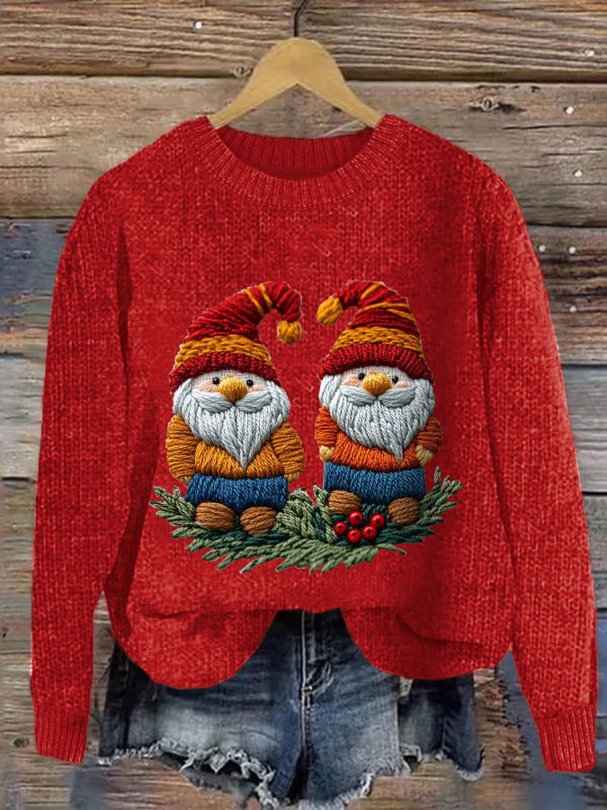 Women's Christmas Printed  Casual Sweatshirt