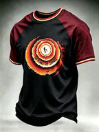 Men's Singer Print Casual T-Shirt