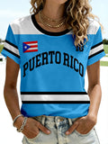 Women's Puerto Rico Printed T-shirts