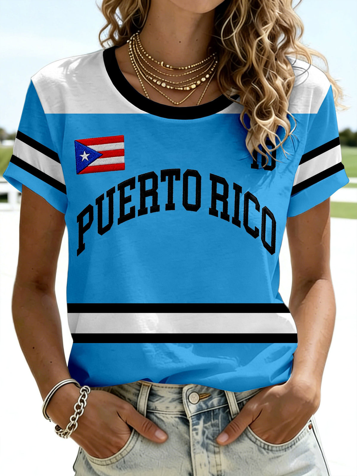 Women's Puerto Rico Printed T-shirts