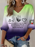 Women's Midnight Margaritas Halloween Print Shirt