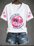 Women'S Musical Art Print T-Shirt