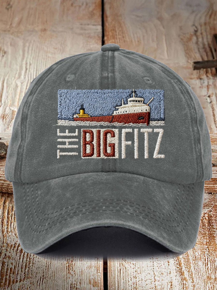 The Big Fitz Print Baseball Cap