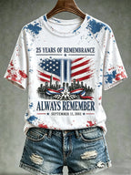 Women's 9/11 Memorial Graphic Top