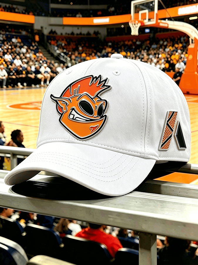 Unisex Puerto Rican basketball fan 3D silicone logo retro baseball cap