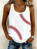 Women's Baseball Game Day Print Tank
