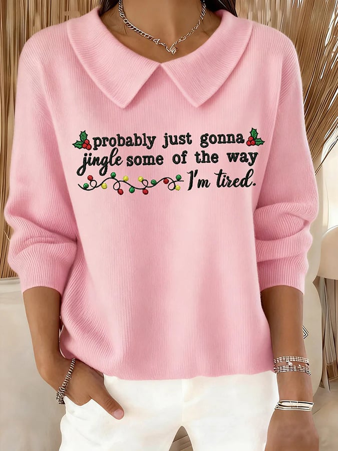 Women's Christmas Knitted Tops