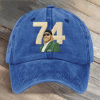 A True Jet 74 Football Art Printed Cap