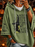 Women's Casual Printed Loose Sweatshirt