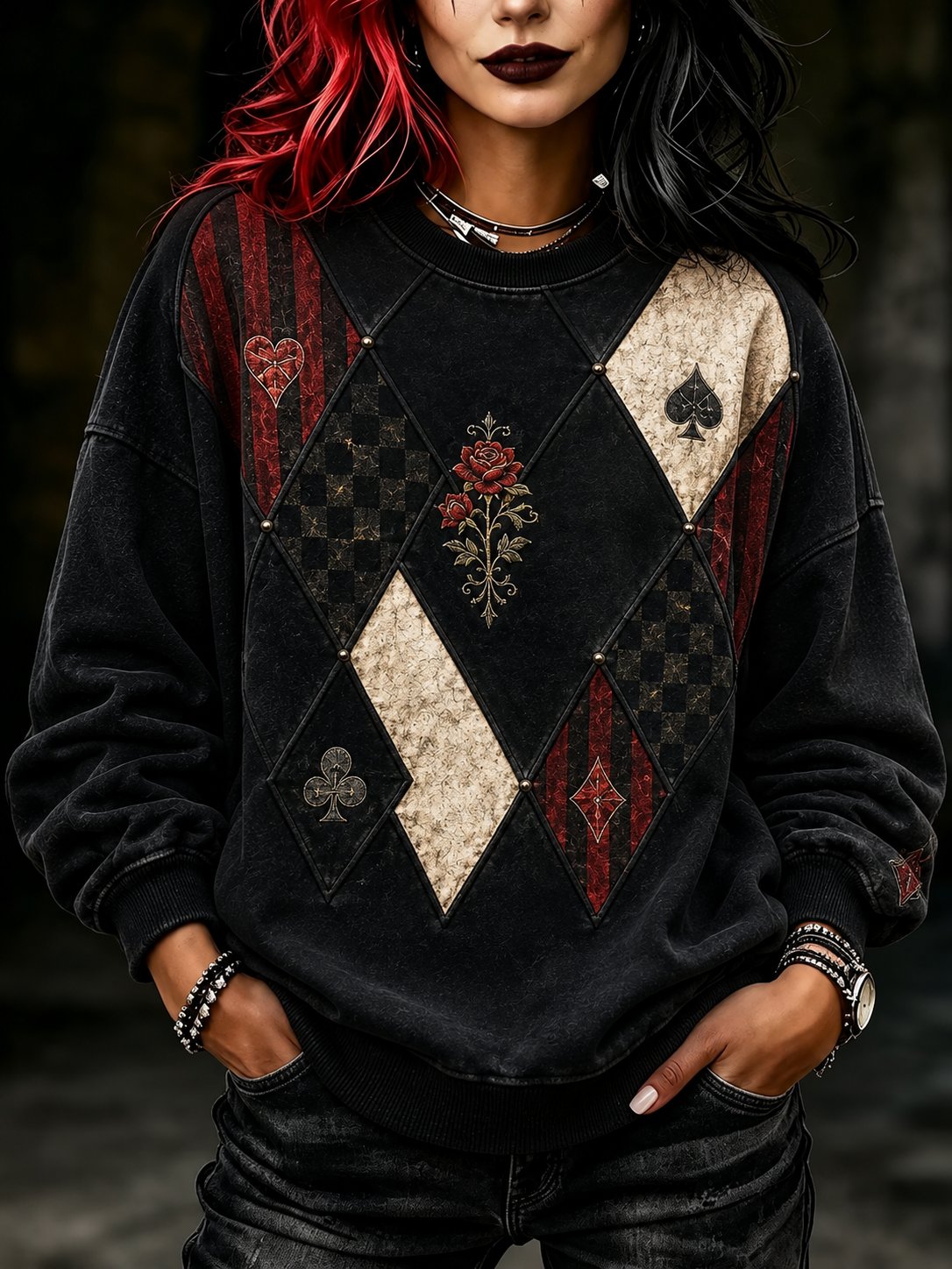 Women's Printed Hoodie