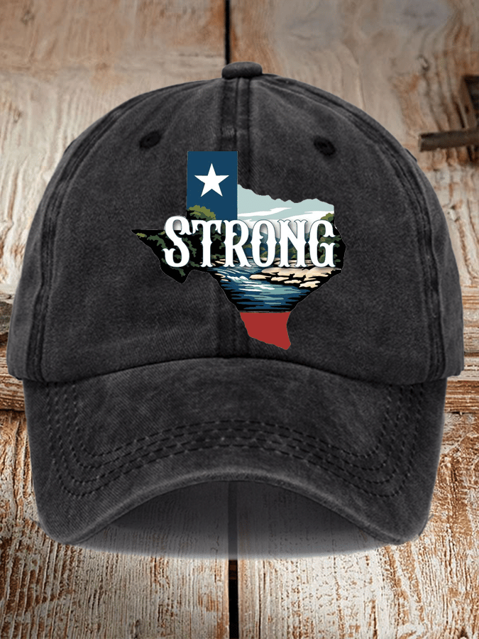 Texas Strong Printed Hat