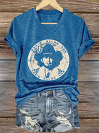 Women's Commemorative Graphic Casual T-Shirt
