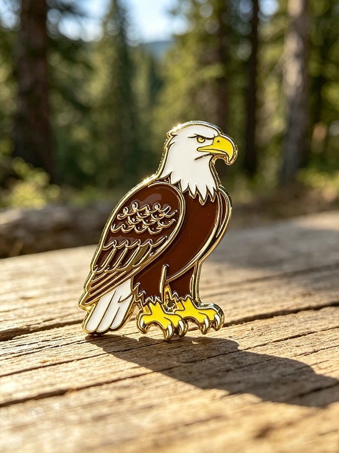 Unisex Retro Fly High Badge