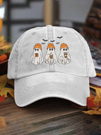 Unisex Halloween Cute Ghost Print Hat