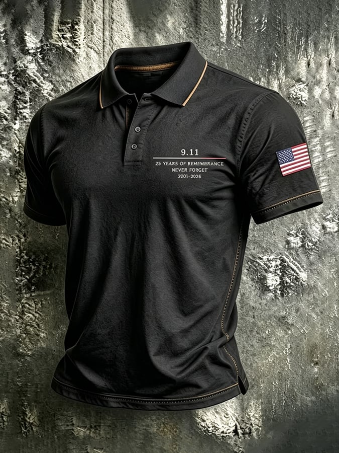 9.11 Never Forget Printed T-Shirts
