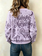 Women's Midnight Margaritas Printed Cardigan