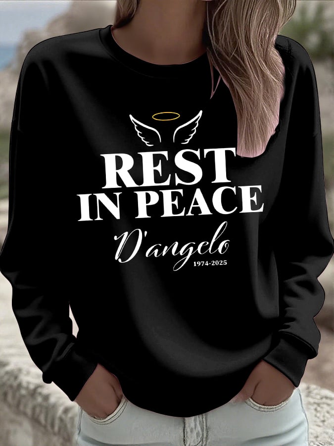 Women's Music Lover Print Sweatshirt