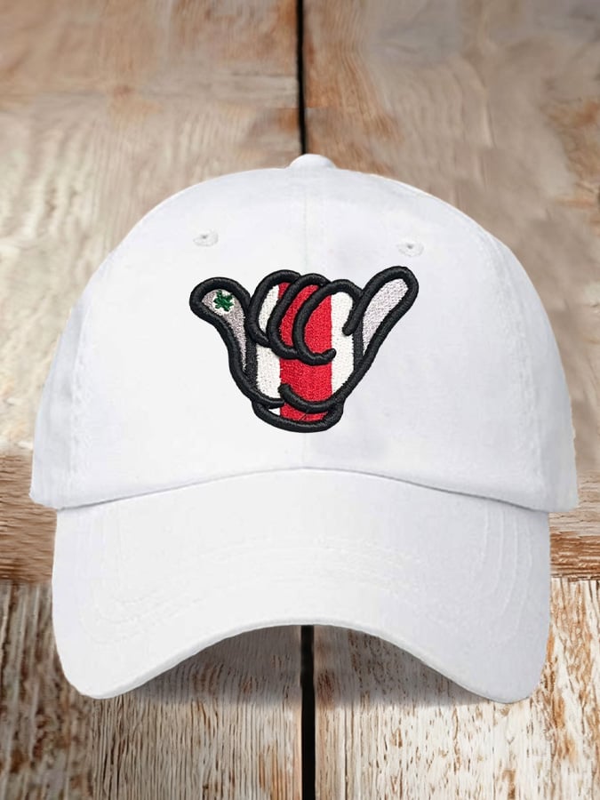 Men's And Women's Casual Rugby Print Hats