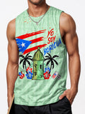 Puerto Rico Classic Sports Crew Neck Vest