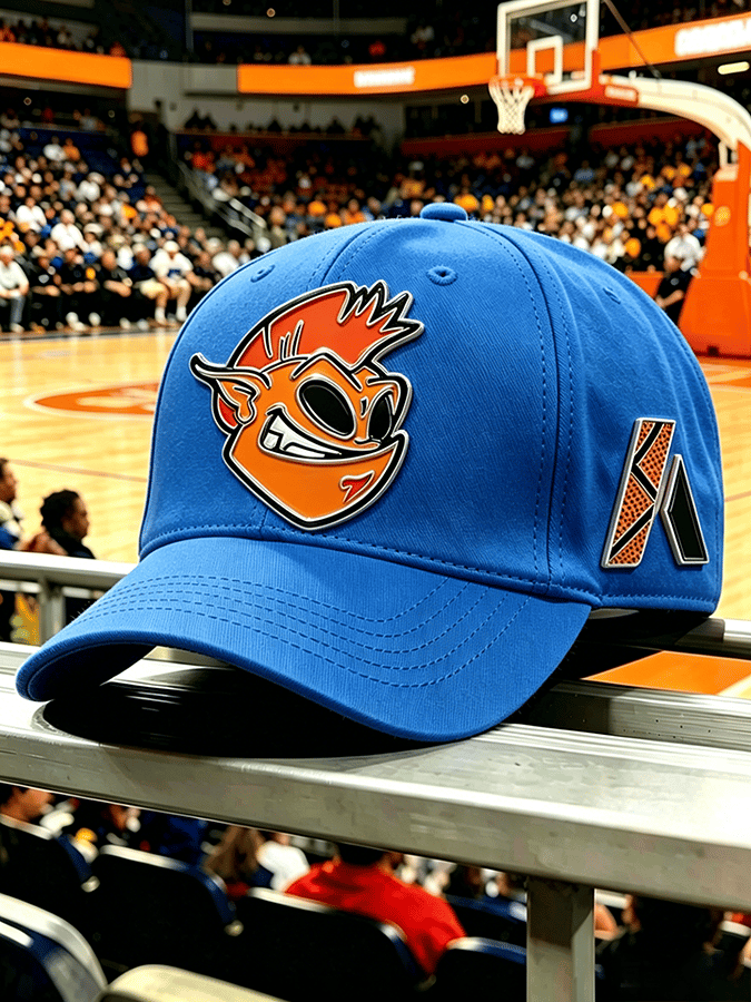 Unisex Puerto Rican basketball fan 3D silicone logo retro baseball cap