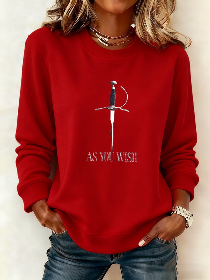 Women's Film Legend Tribute Classic Film Lover Sweatshirt