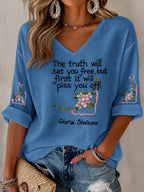 Women's Legacy + Quote Printed T-shirt