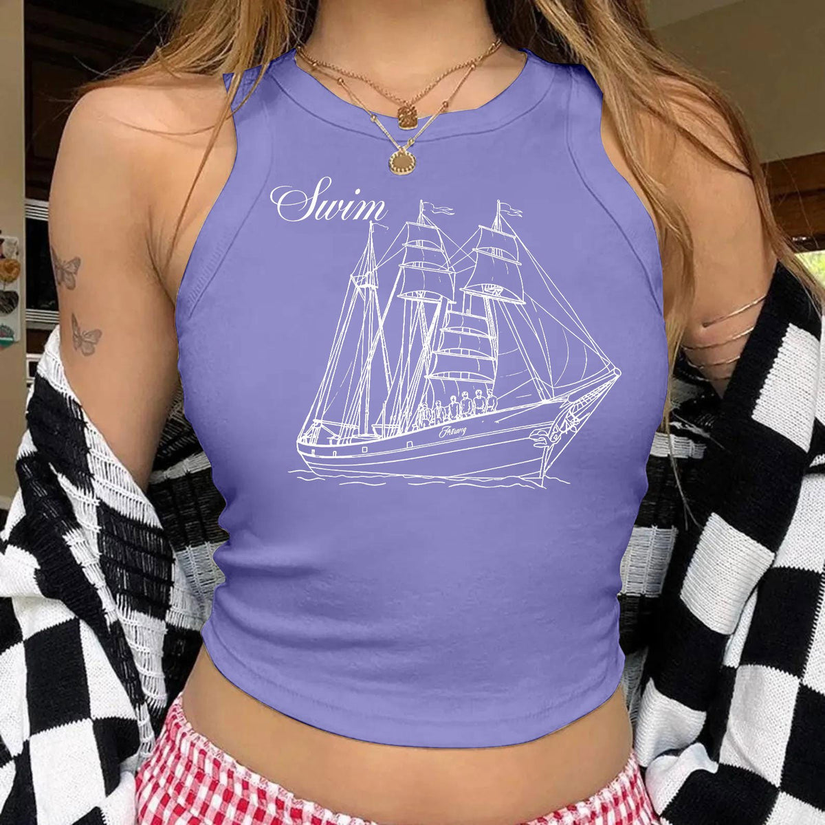 Women's Kpop Tour 2026 Y2K Tank Top