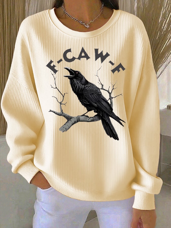 Women's F-Caw-F Raven Sweatshirt