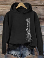 Women's If the Broom Fits Printed Hoodie