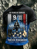 Men's 9/11 Memorial Graphic Top